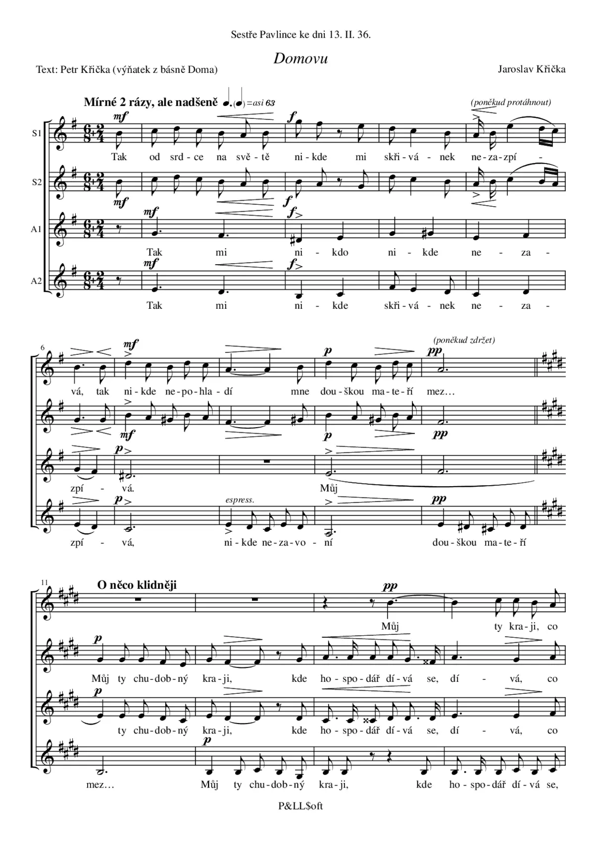 Domovu - Page 1