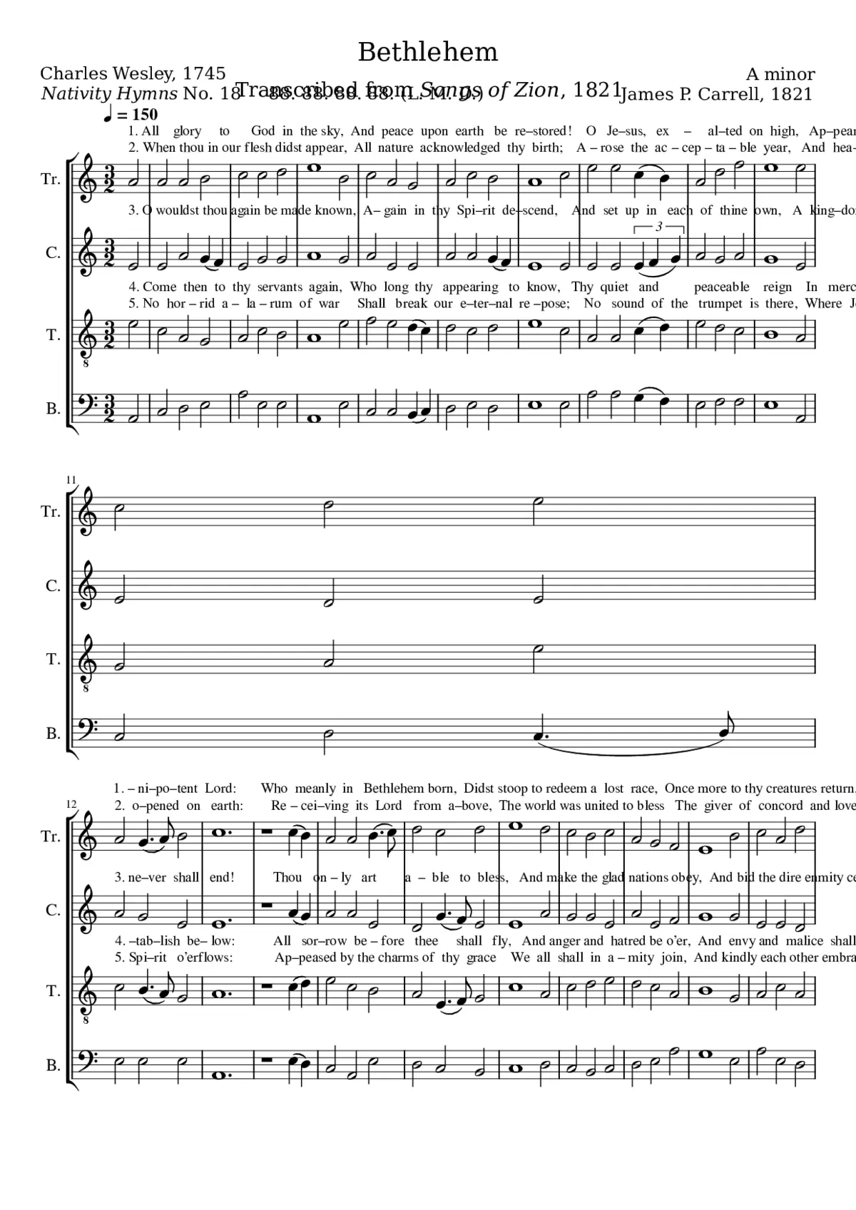 Bethlehem - Page 1