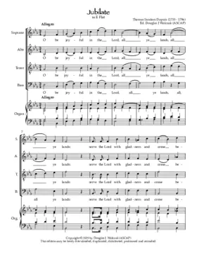 Jubilate Deo in E-Flat