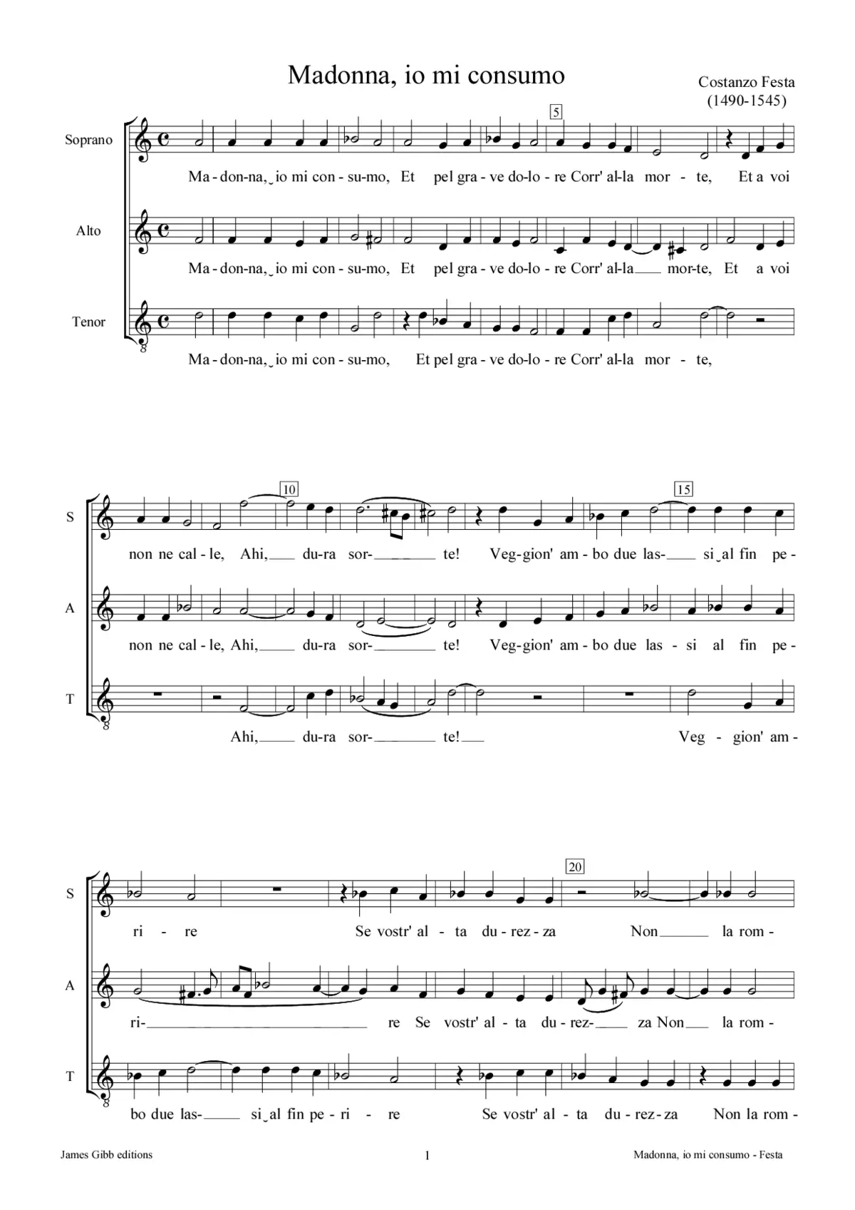Madonna, io mi consumo - Page 1