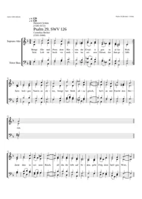Bring Ehr und Preis dem Herren SWV 126