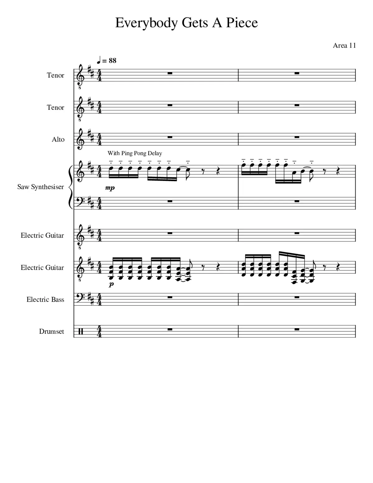 Everybody Gets A Piece - Page 1