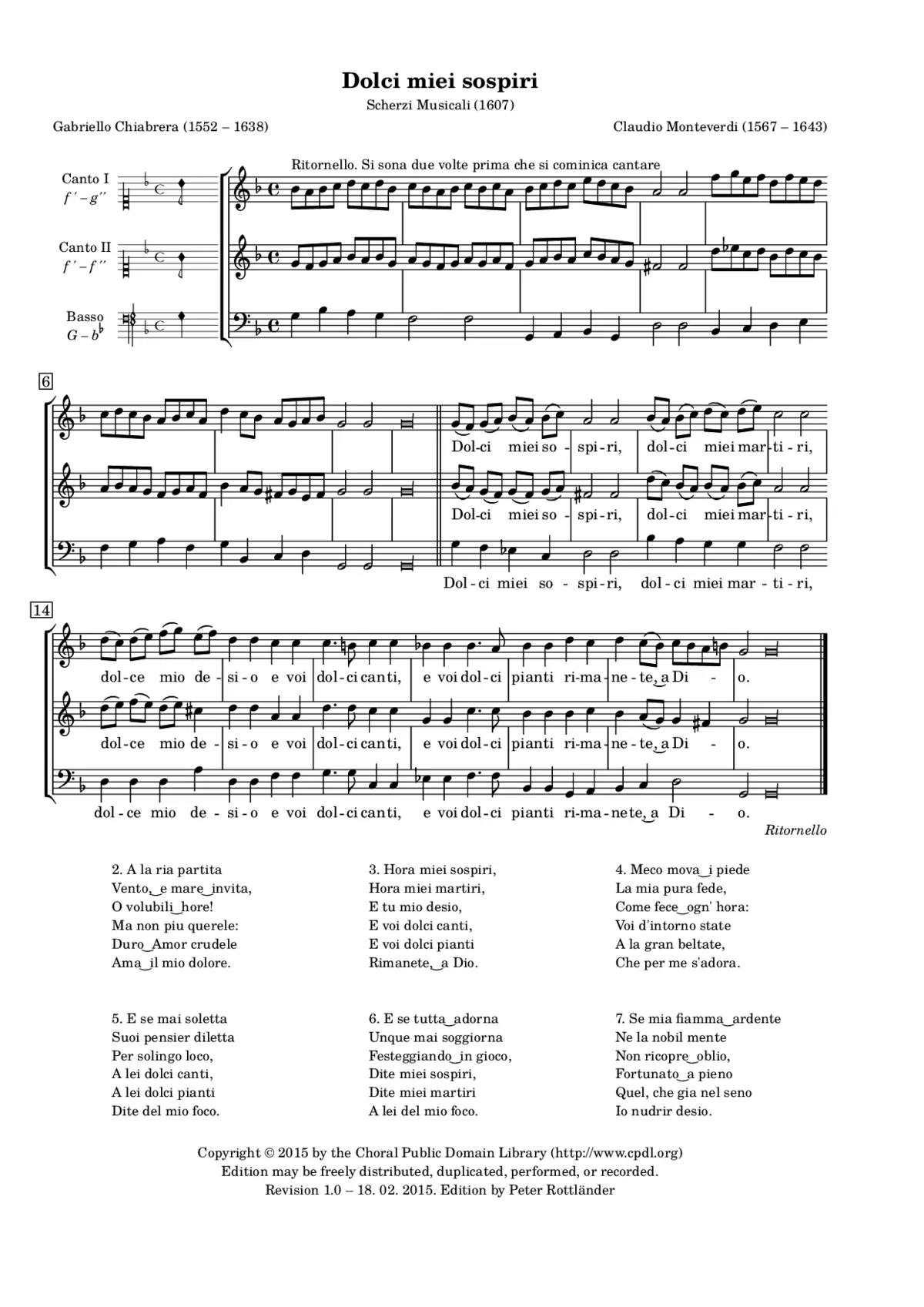 Dolci miei sospiri - Page 1