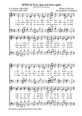 Forty days and forty nights