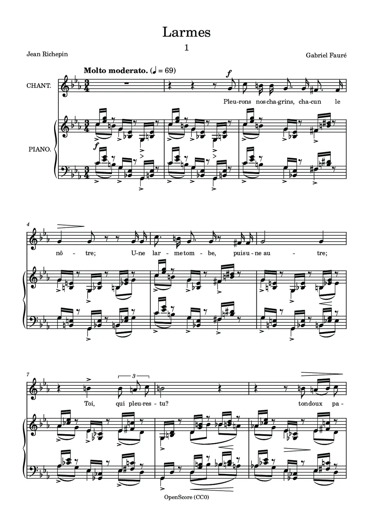 Larmes - Page 1