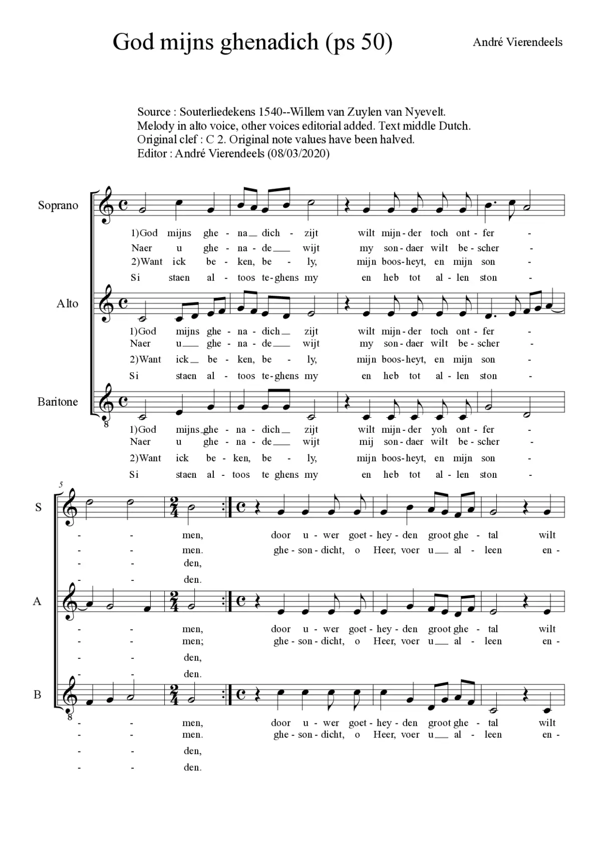 God mijns ghenadich - Page 1