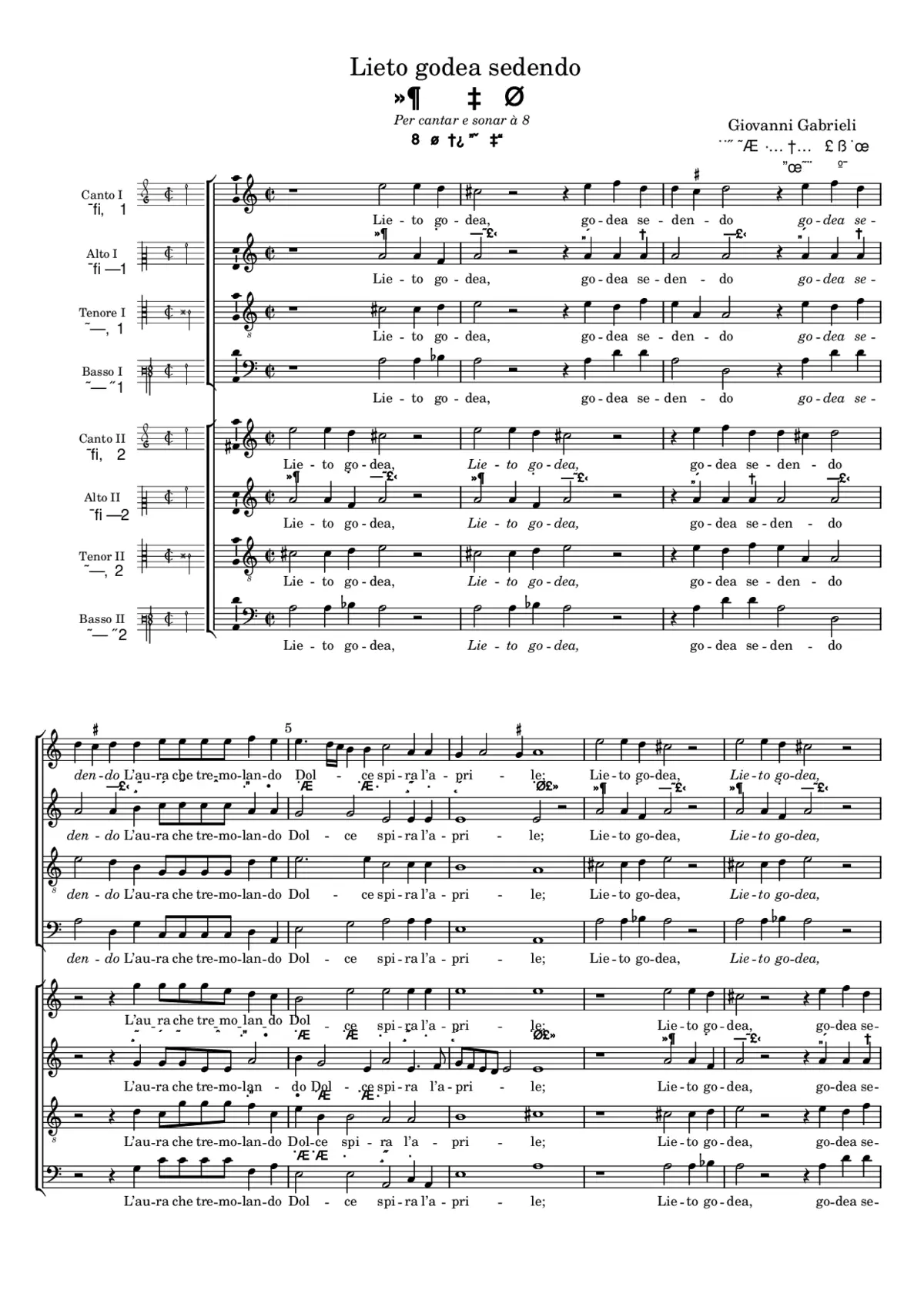 Lieto godea - Page 1