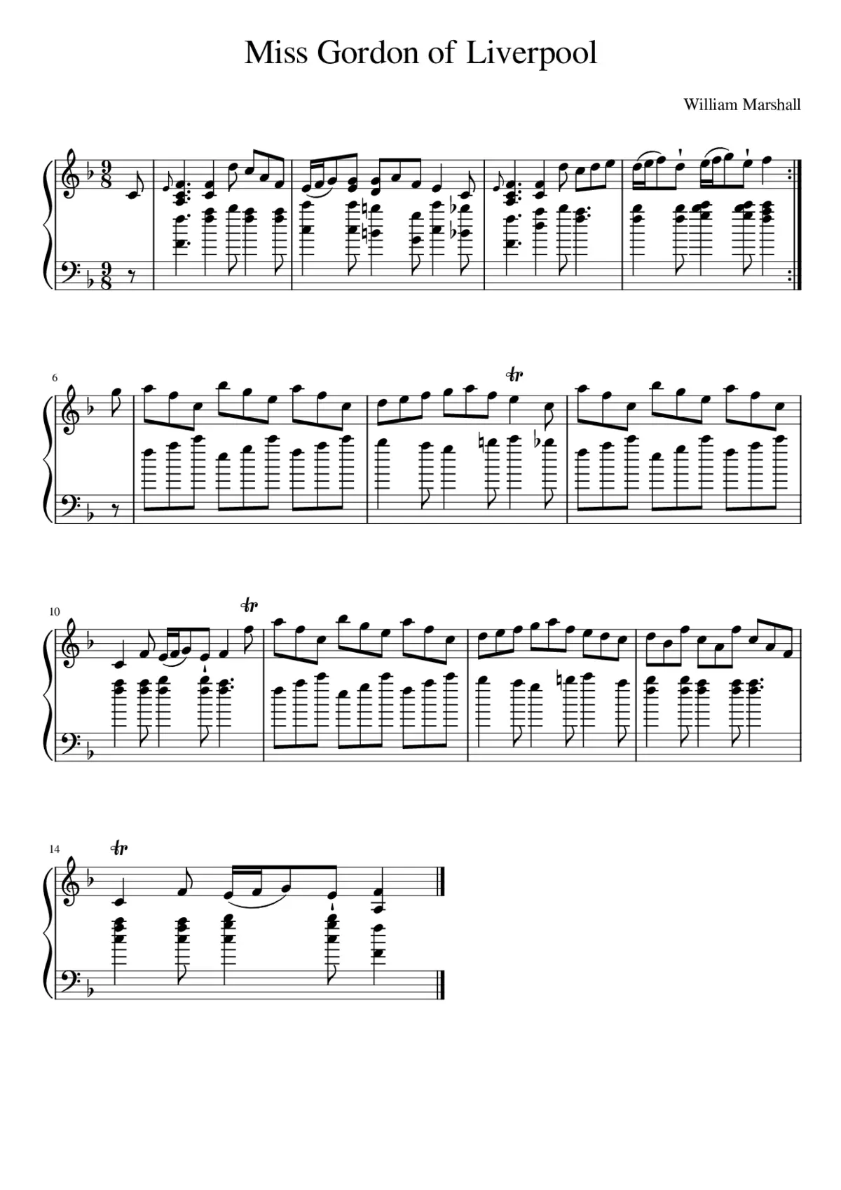 Miss Gordon of Liverpool - Page 1