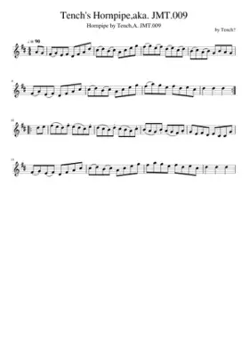 Tench's Hornpipeaka. JMT.009