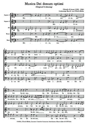 Musica Dei donum a 6