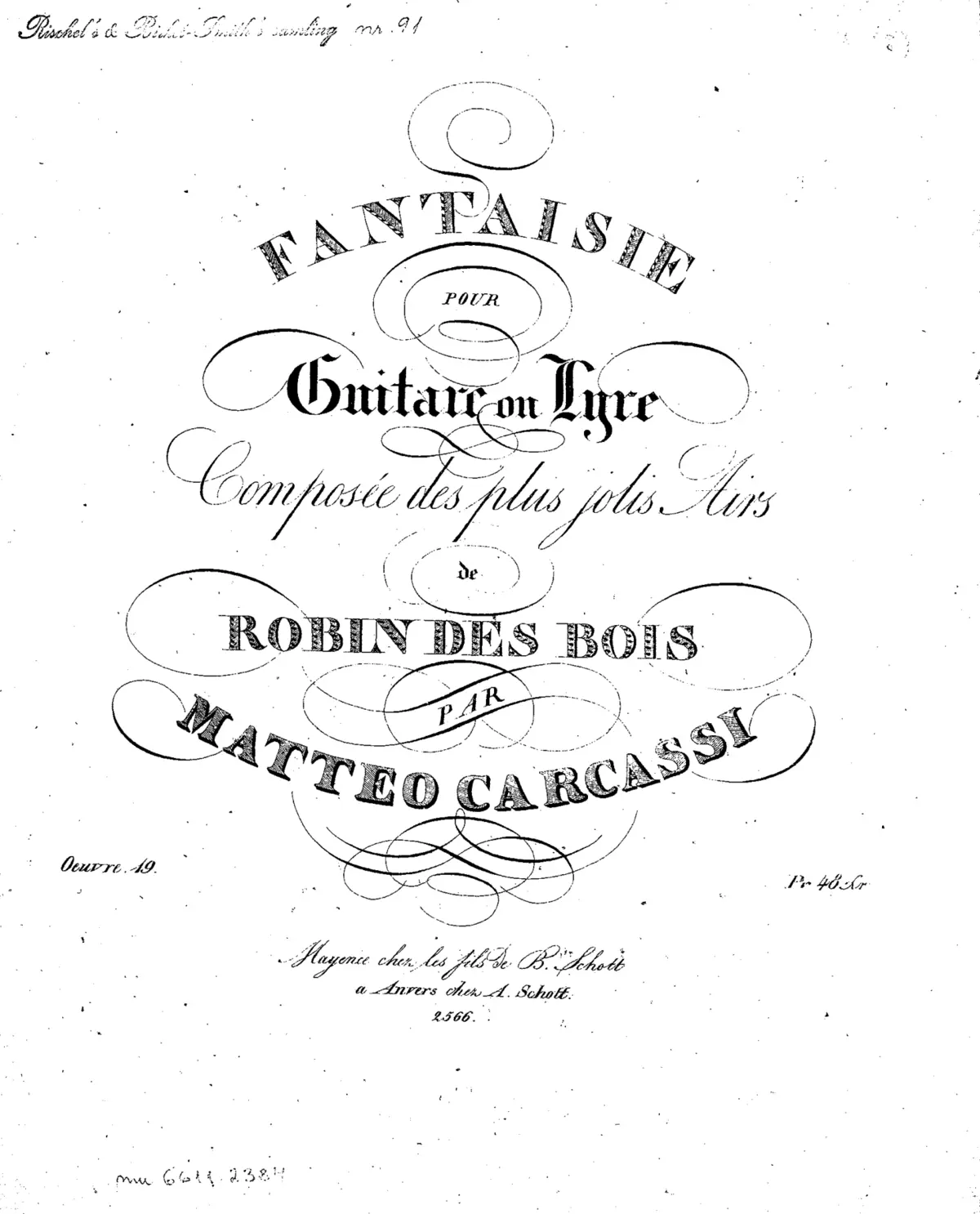 Fantaisie des plus jolis airs de 'Robin des Bois' - Page 1