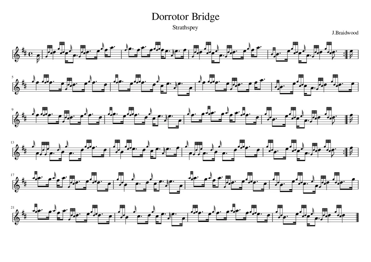 Dorrotor Bridge - Page 1