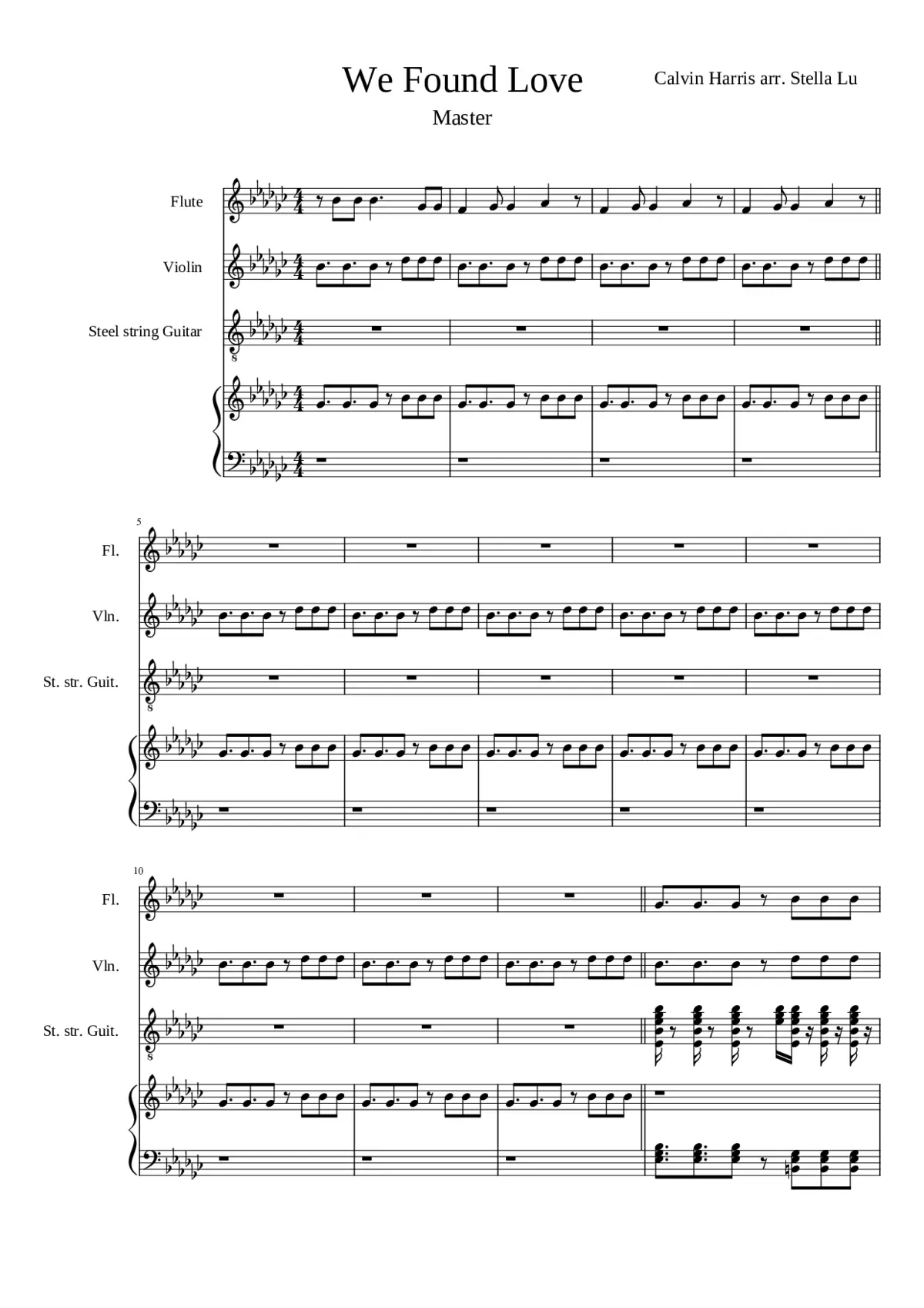 we found love - Page 1