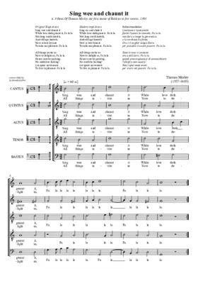 Sing we and chant it