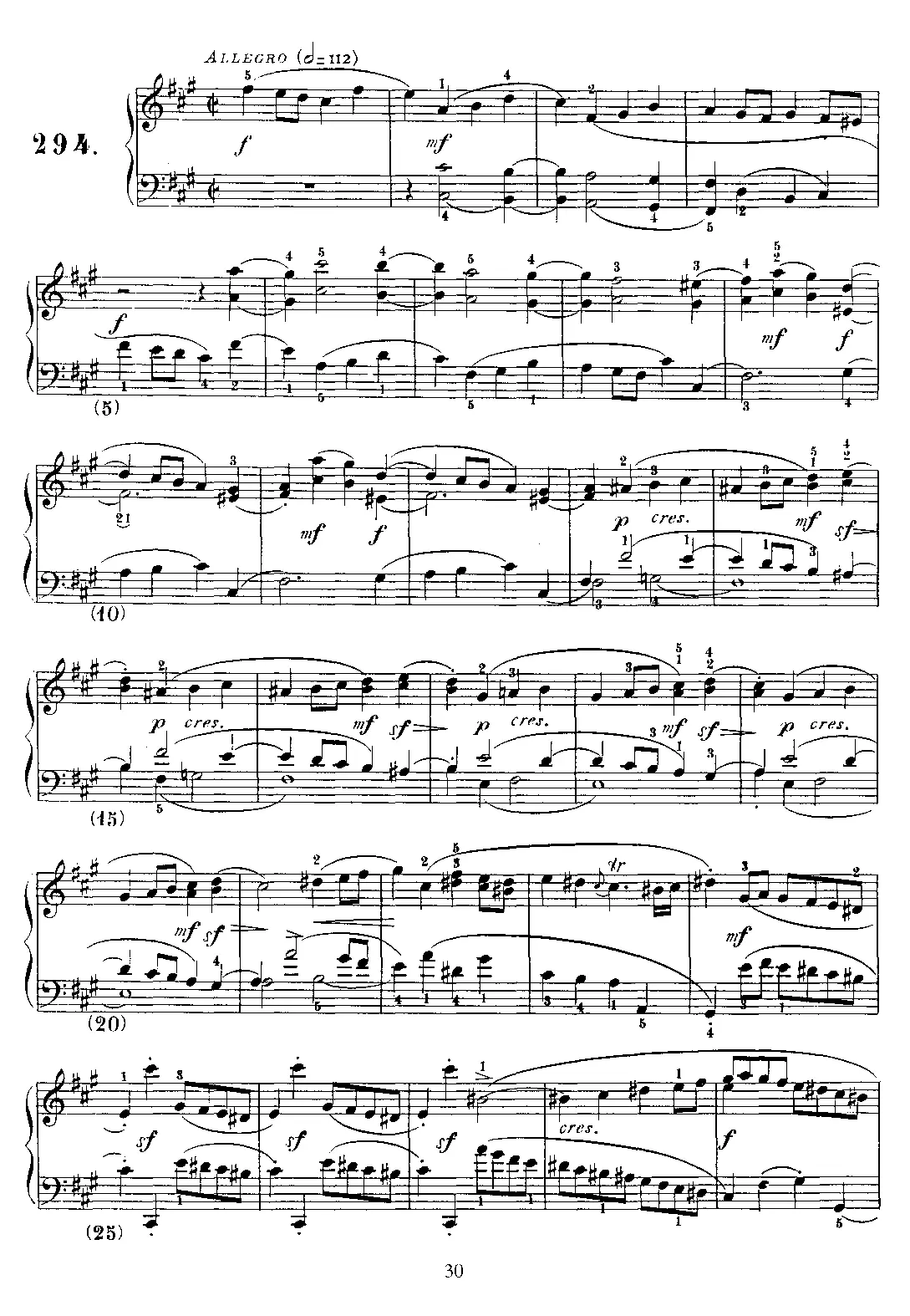 Keyboard Sonata in F-sharp minor - Page 1