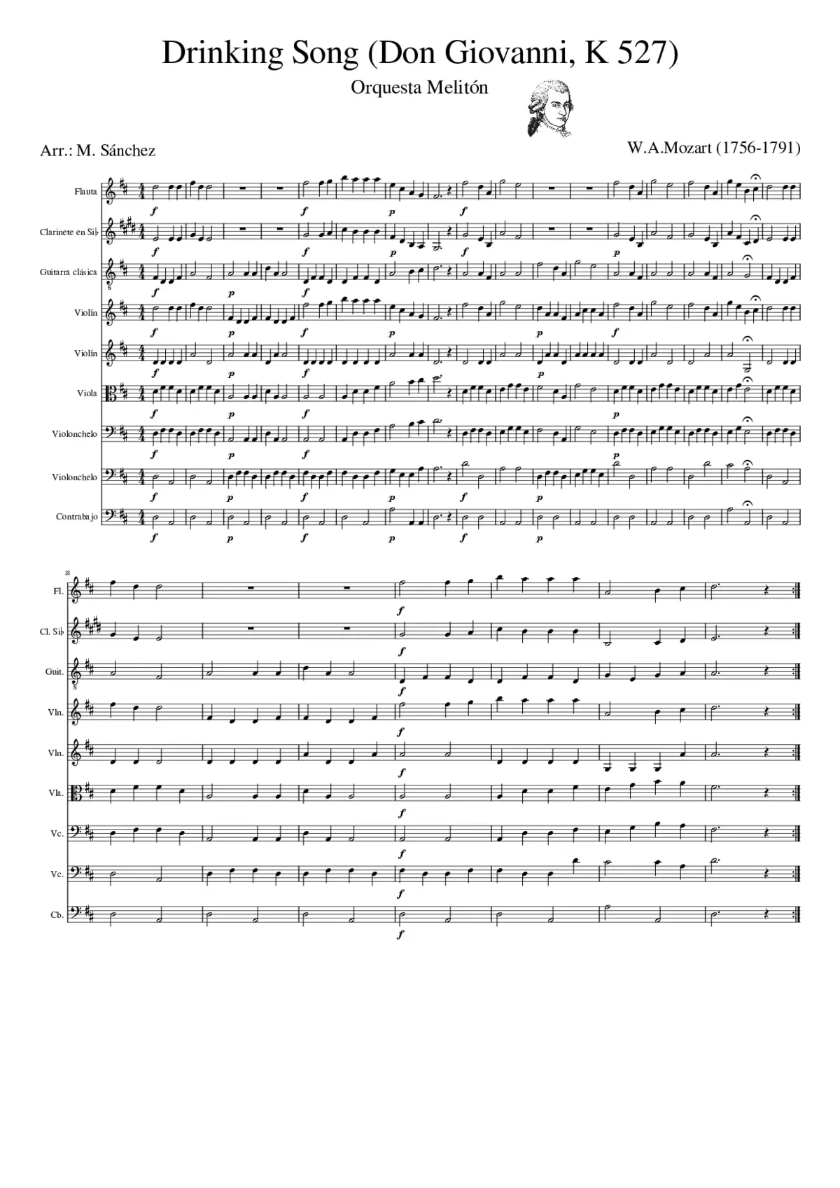 Don Giovanni K.527 - Page 1