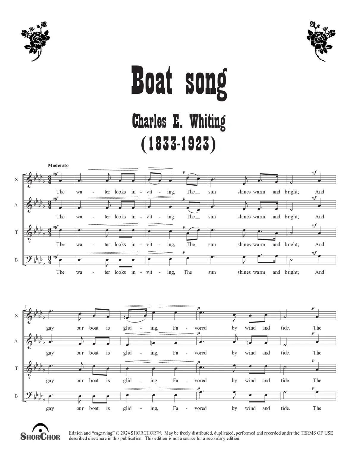 Boat song - Page 1
