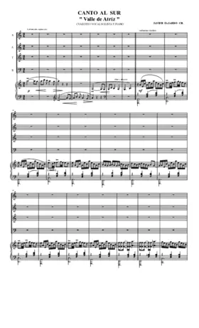 Canto al Sur 'Valle de Atriz'