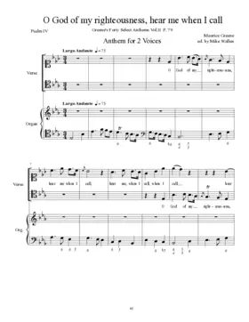 O God of my righteousness, hear me when I call