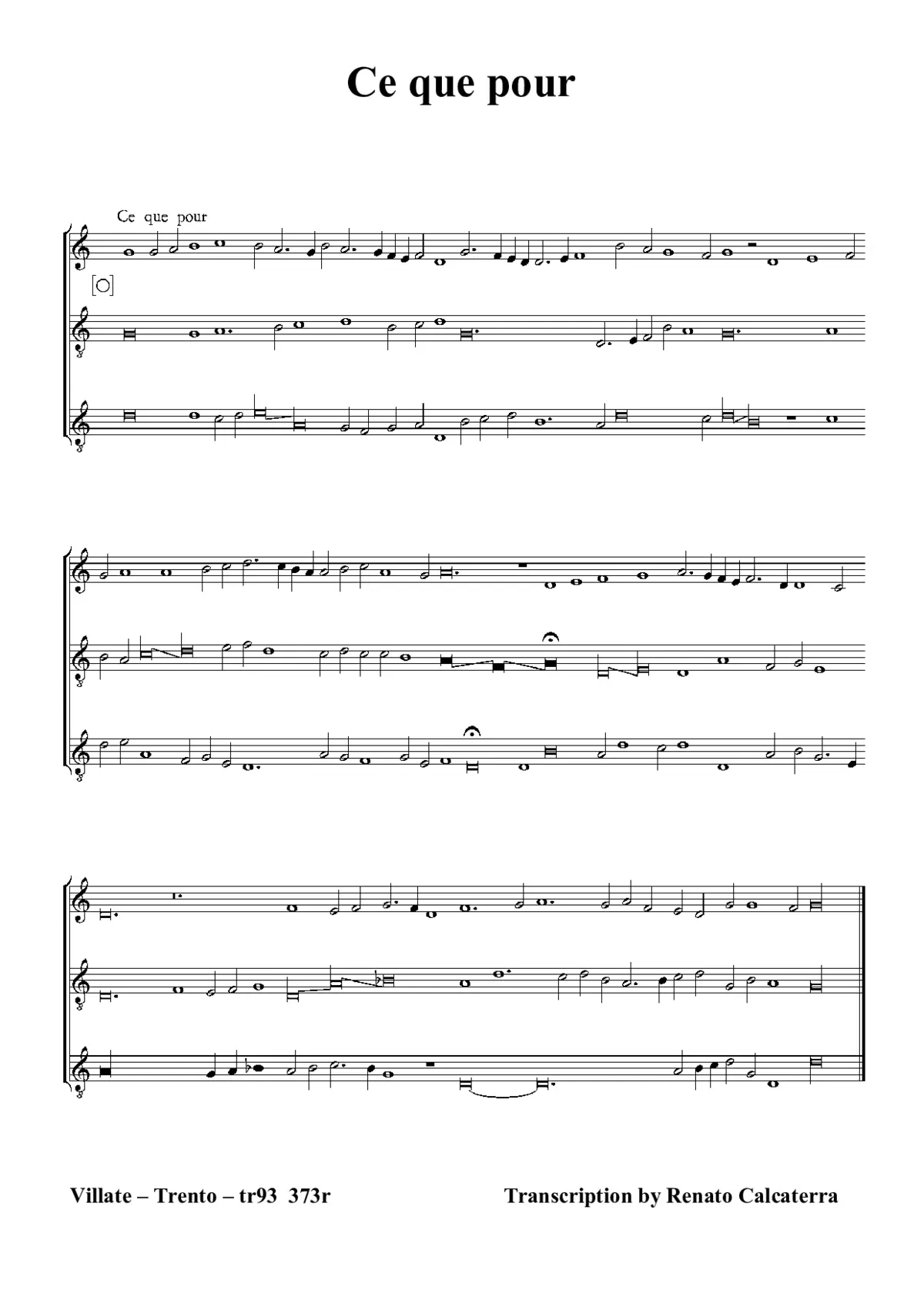 Ce que pour - Page 1