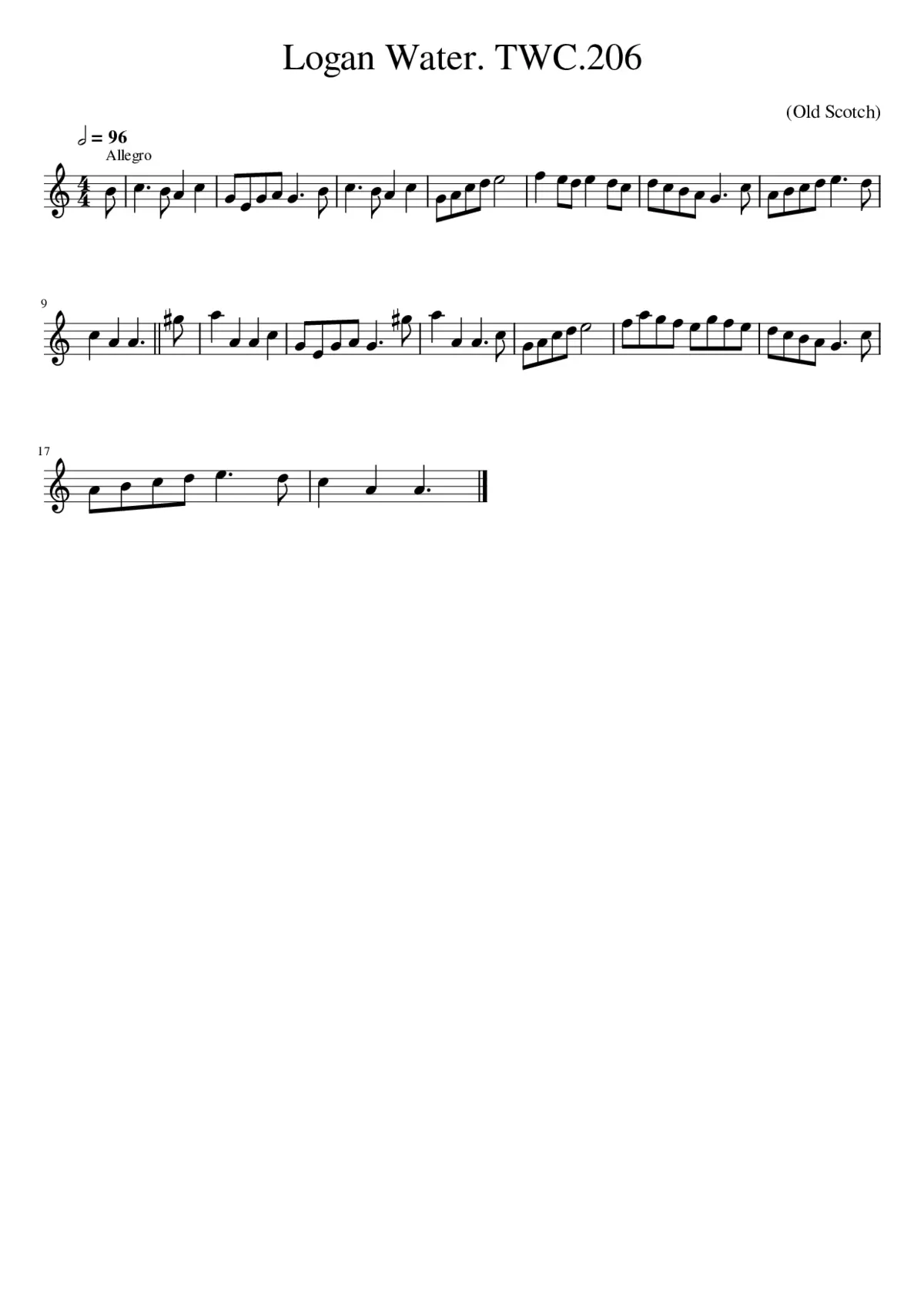 Logan Water - Page 1