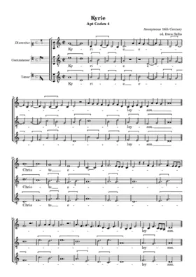 Kyrie, Apt 4