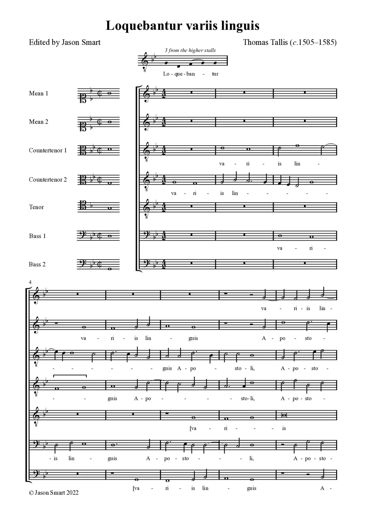Loquebantur variis linguis - Page 1