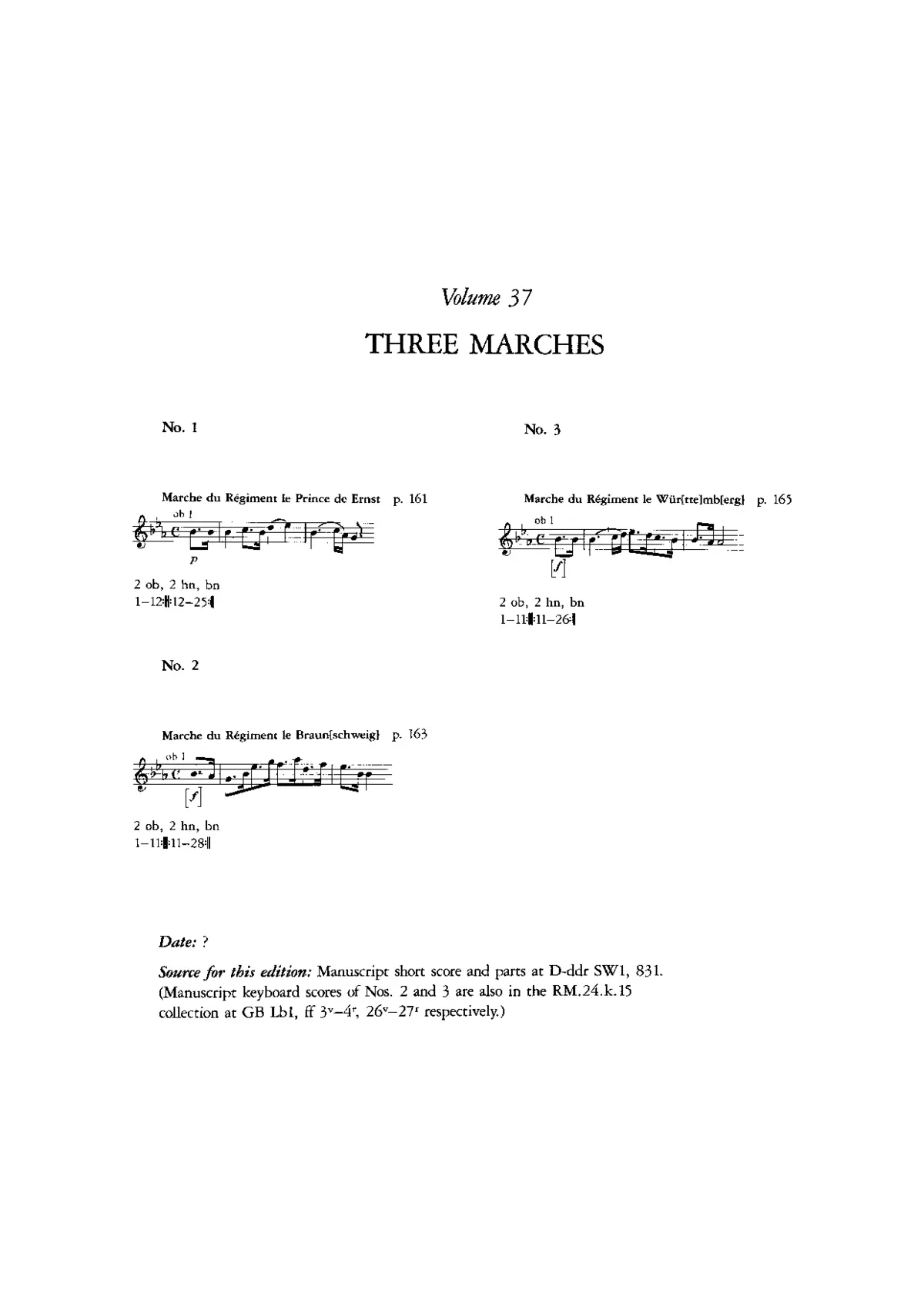 3 Marches - Page 1