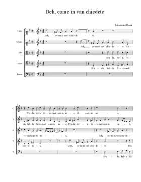 Deh, come in van chiedete