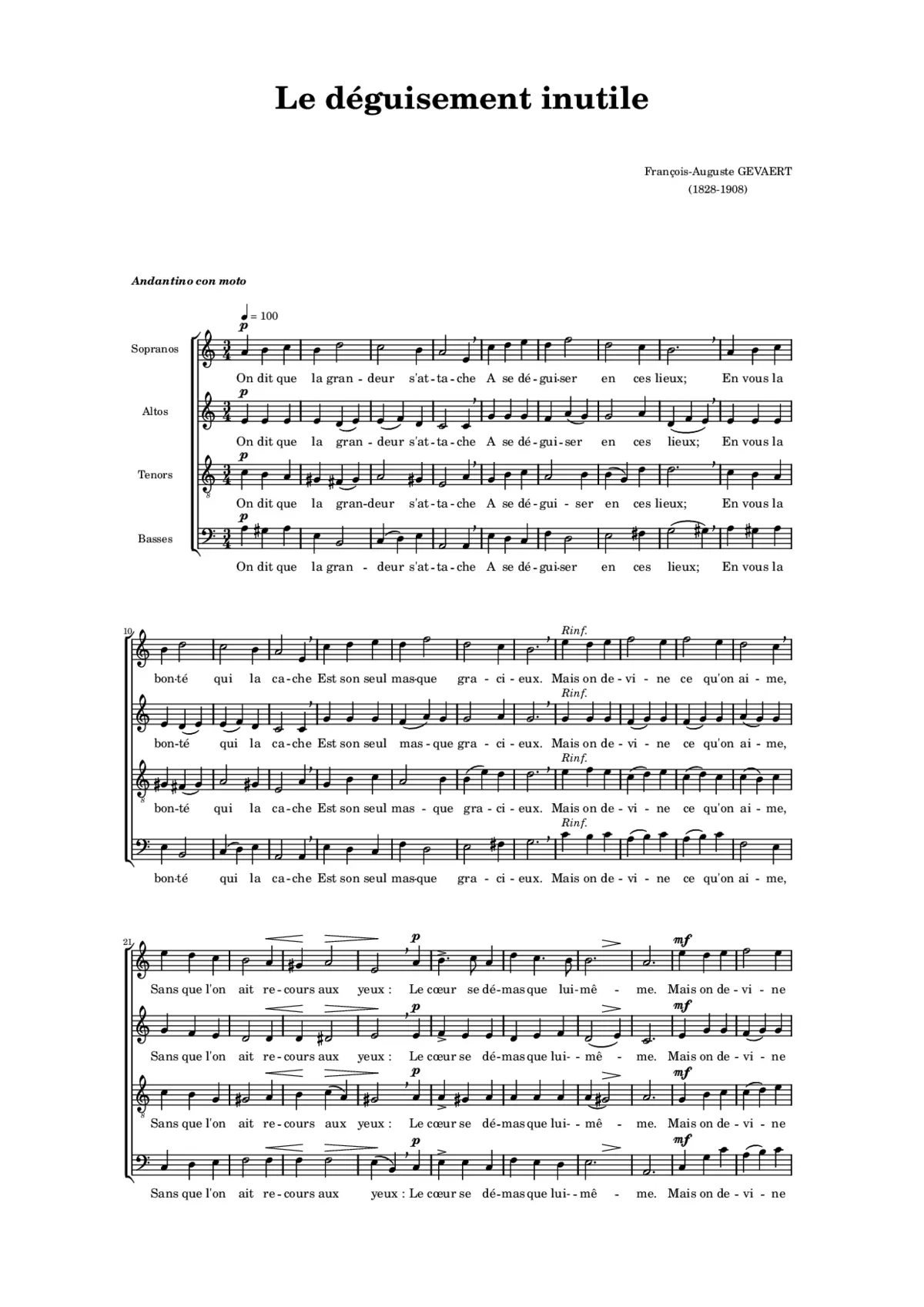 Le déguisement inutile - Page 1