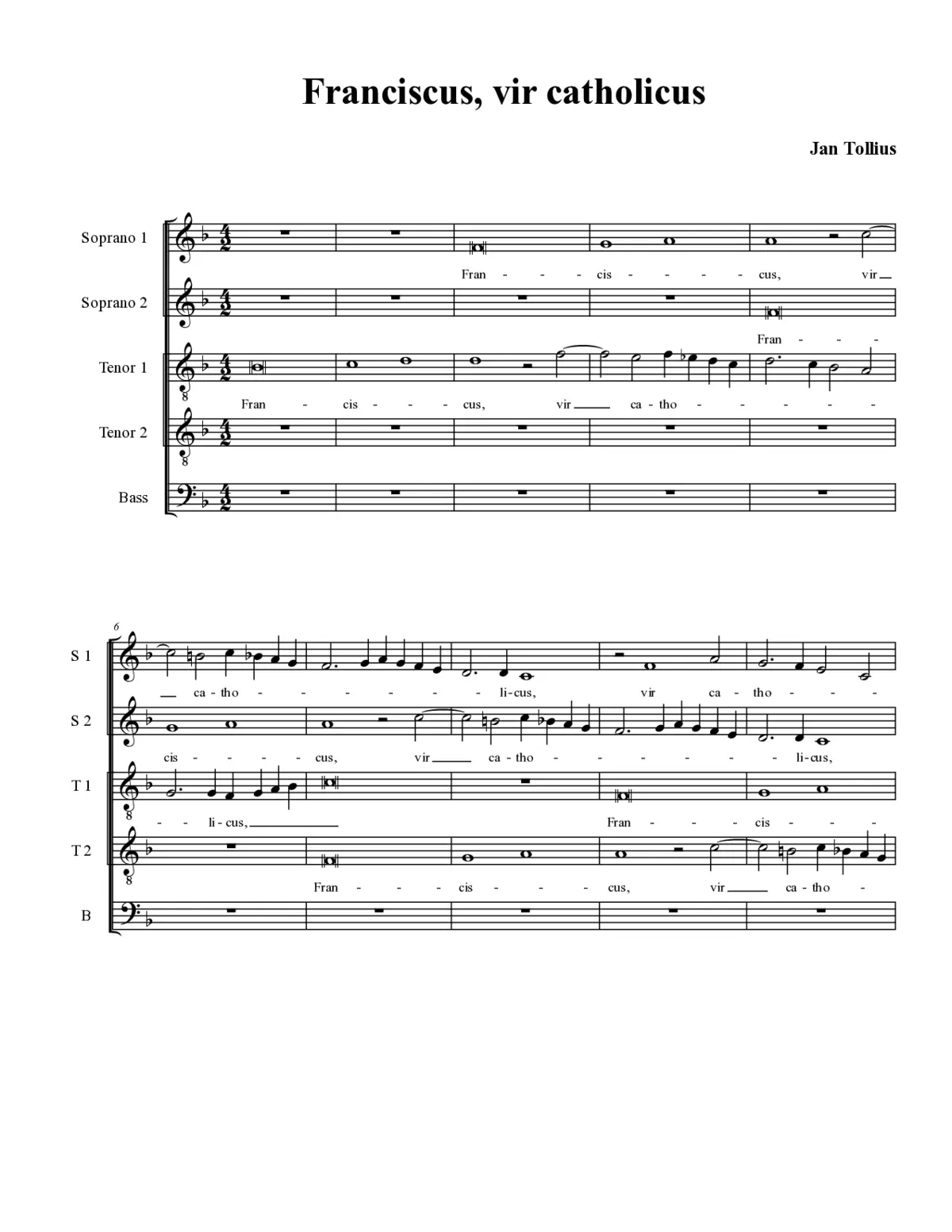 Franciscus vir catholicus - Page 1