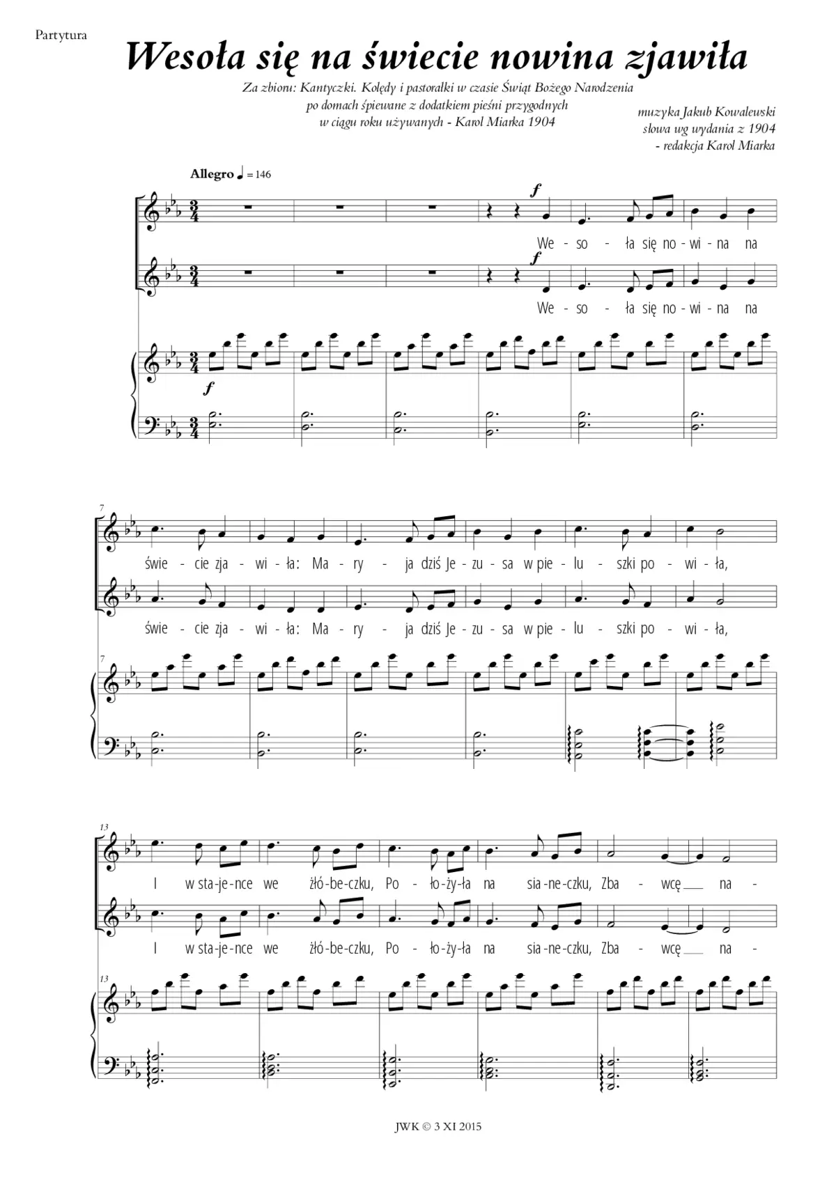 3 Nowe Kolędy - Page 1