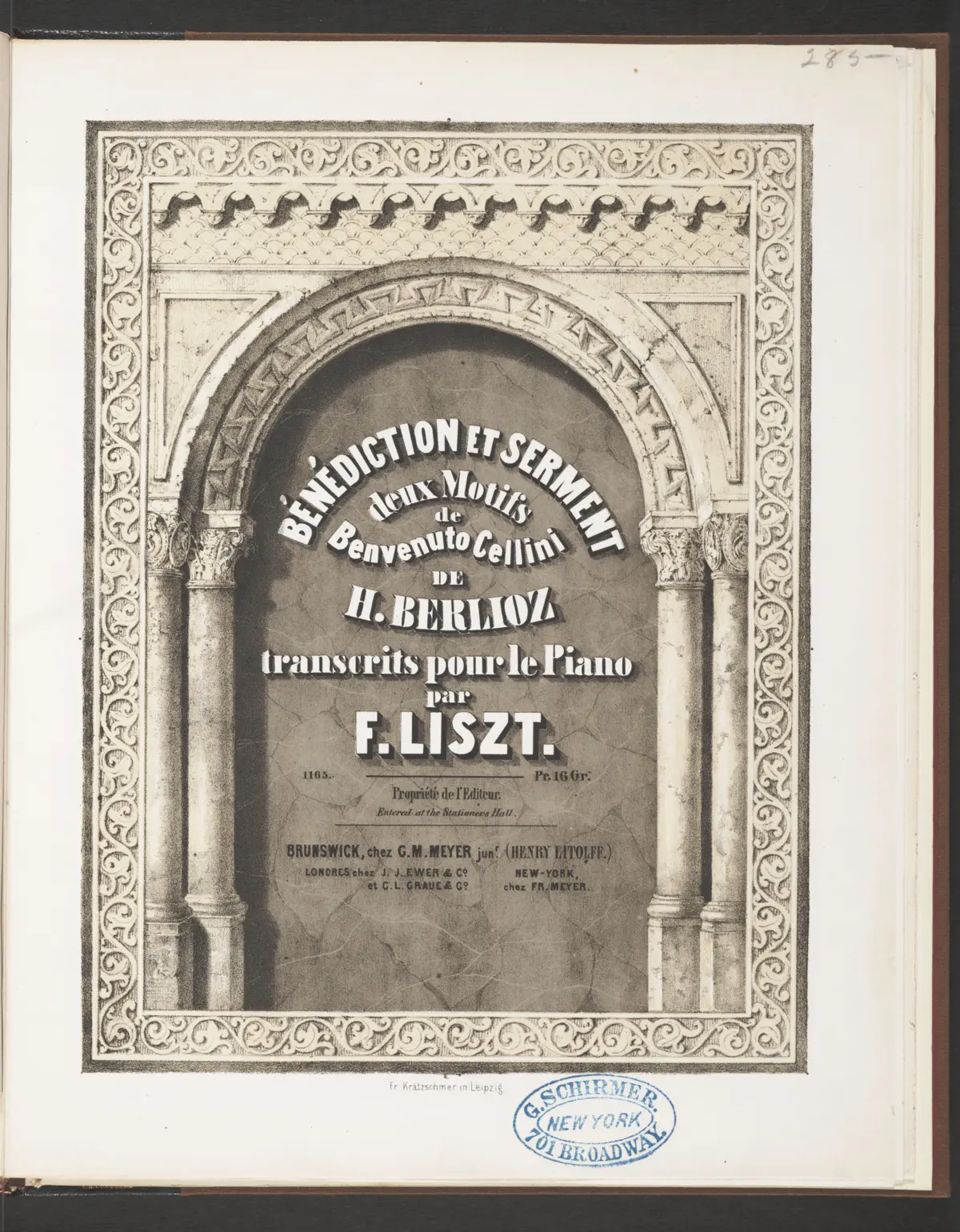 Bénédiction et serment - Page 1