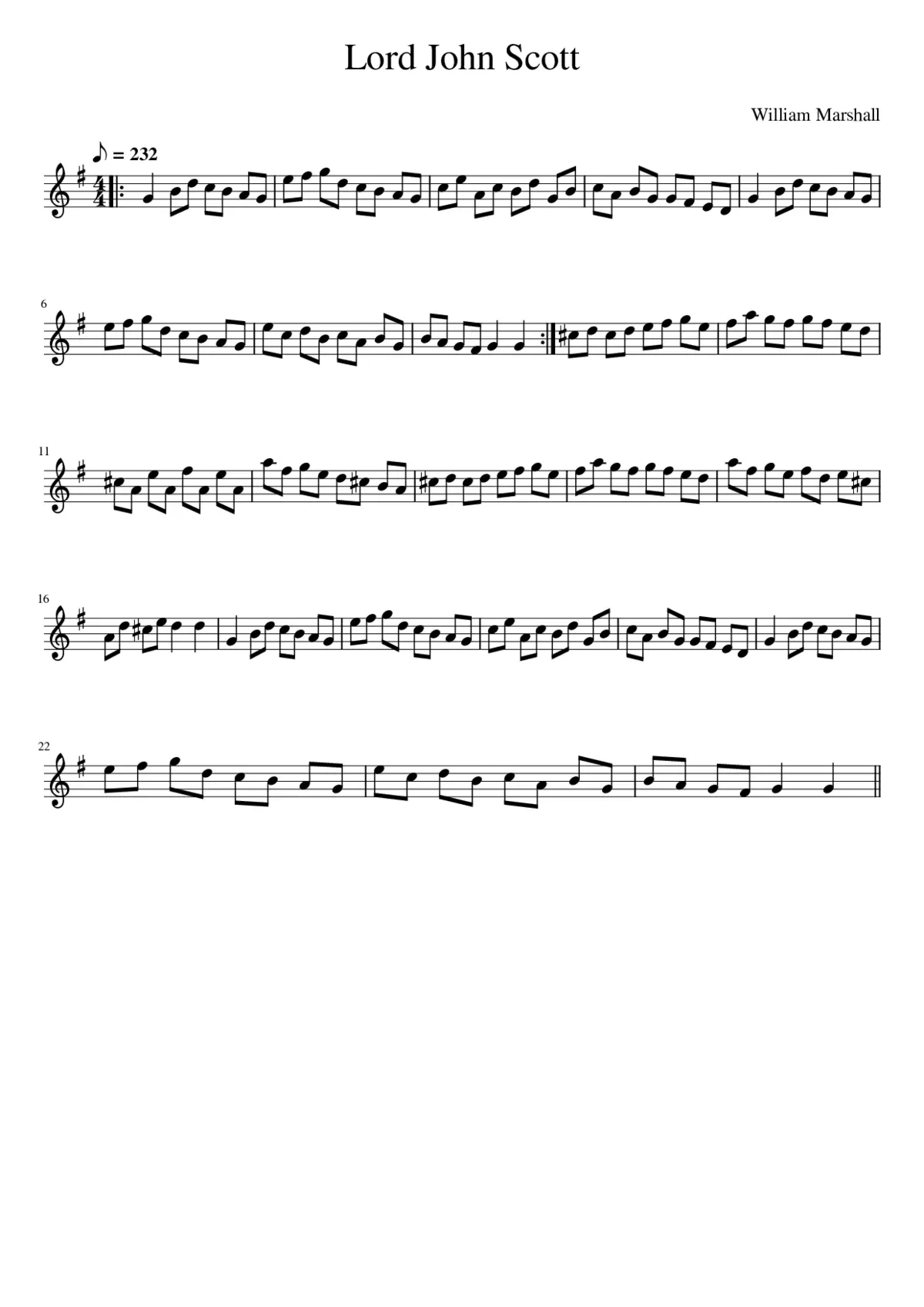 Lord John Scott - Page 1