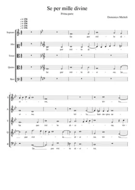 Se per mille divine