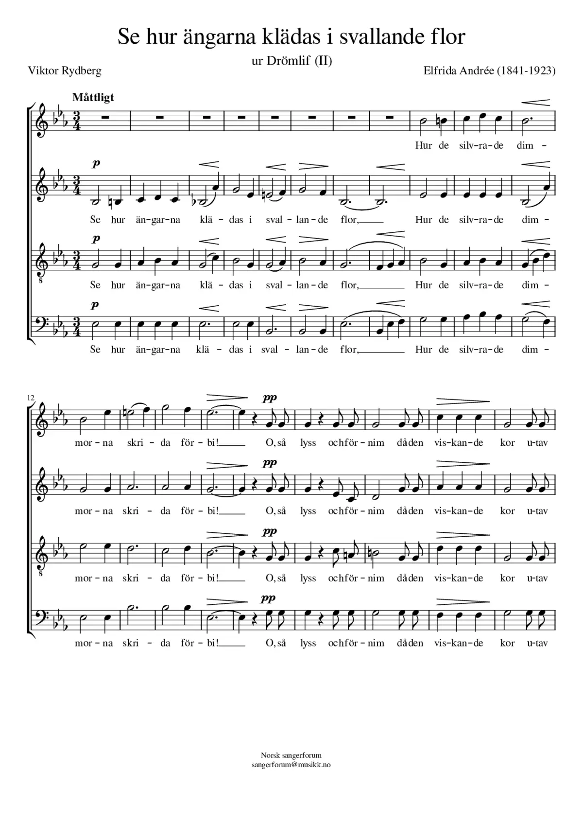 Se hur ängarna klädas i svallande flor - Page 1