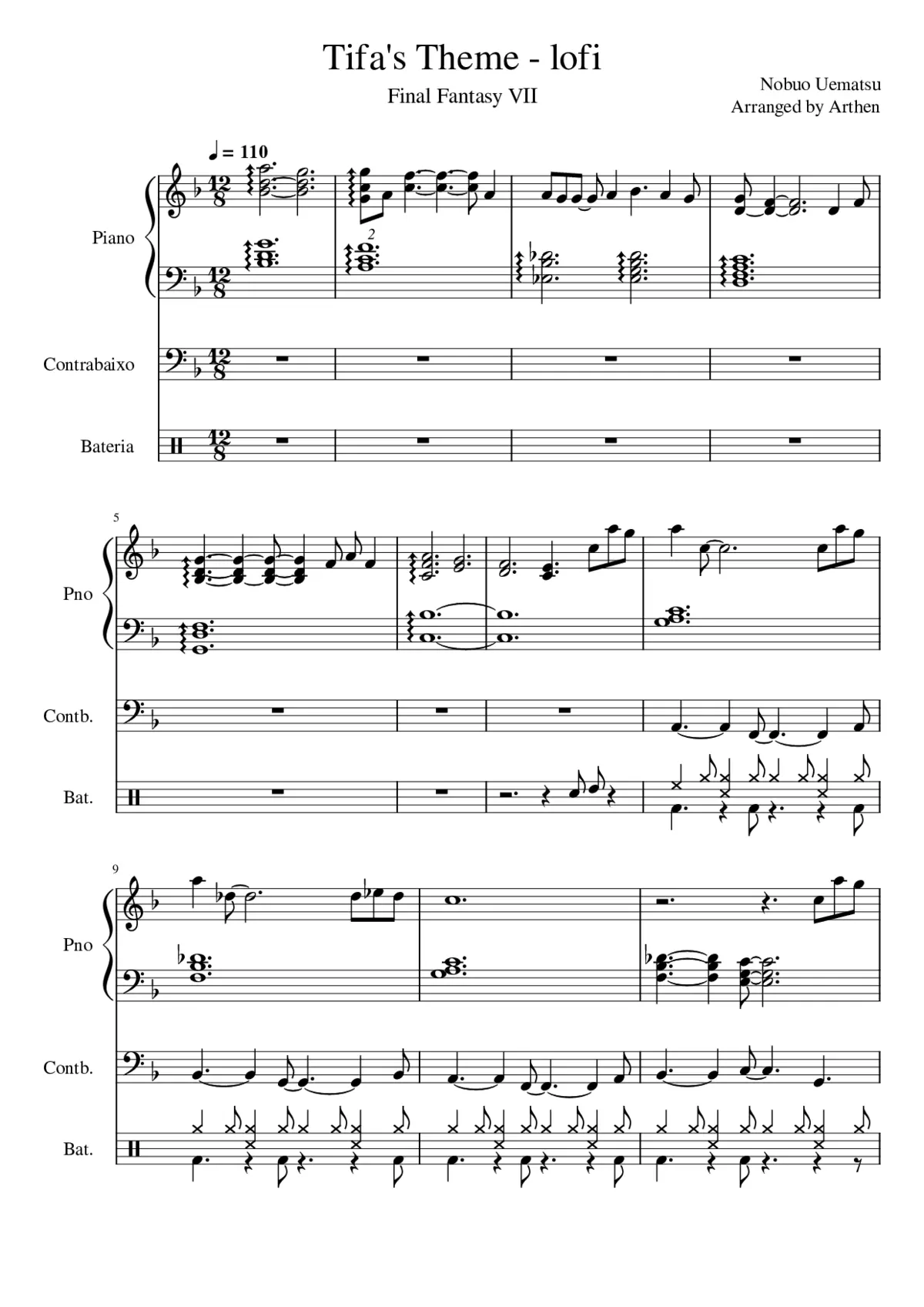 Tifa's Theme - Page 1