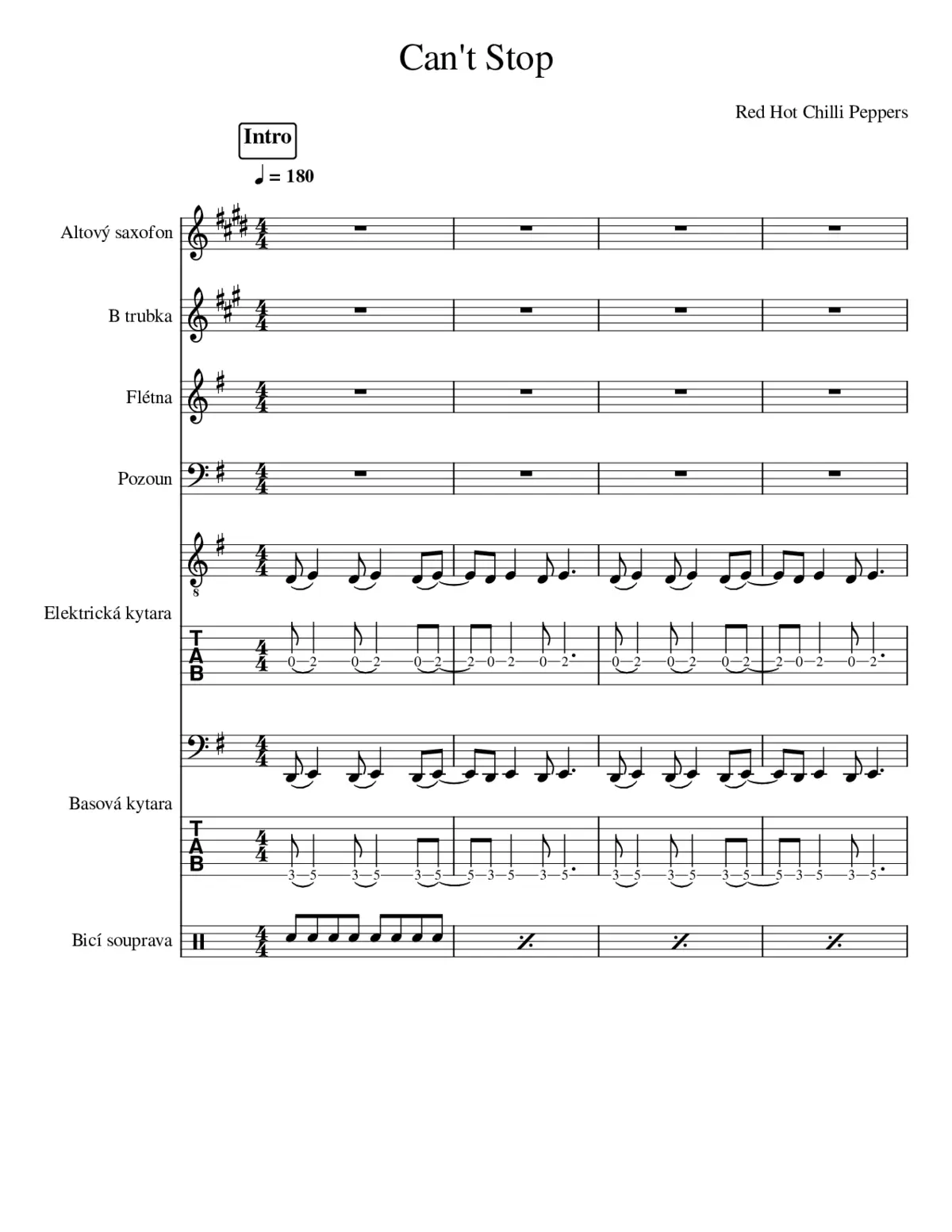 Can't Stop - Page 1
