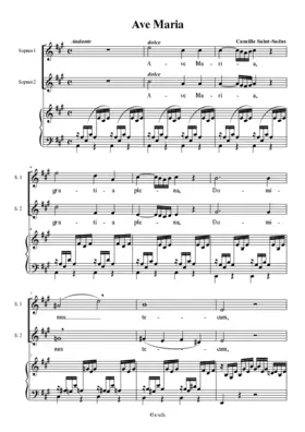 Ave Maria a 2