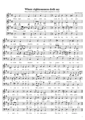 Where righteousness doth say