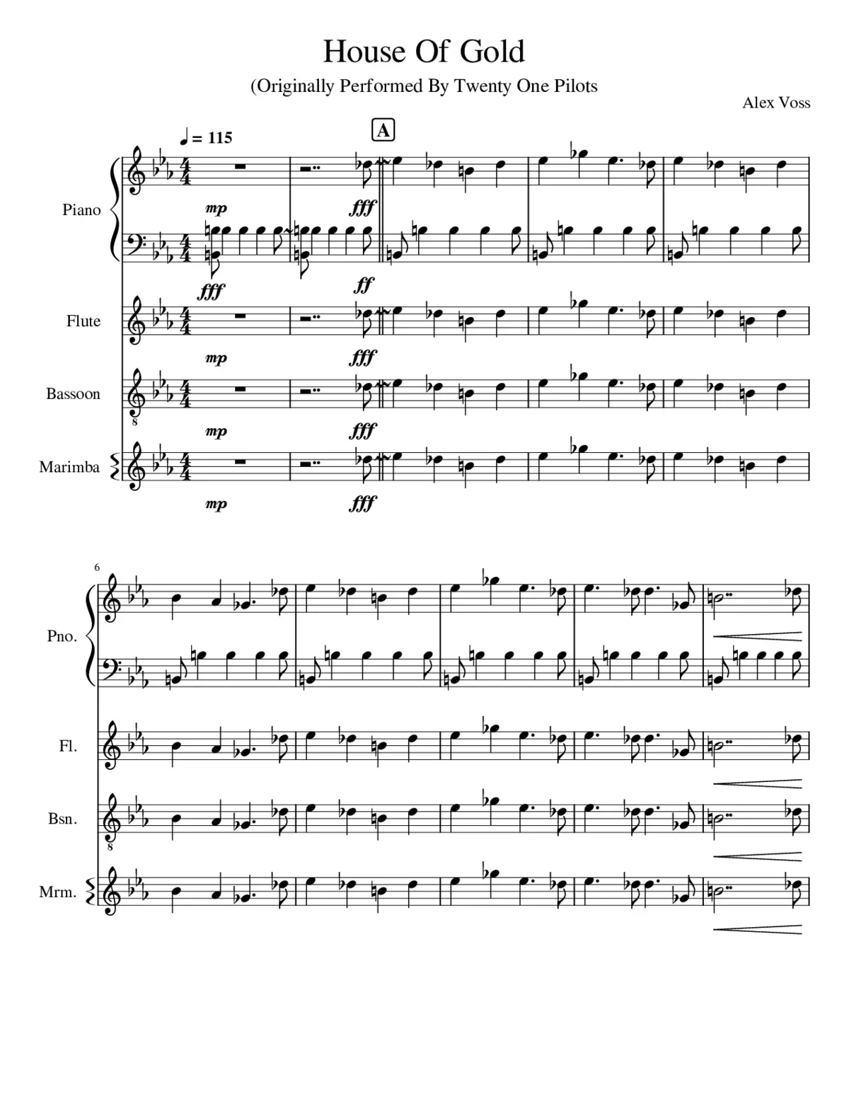 House of Gold - Page 1