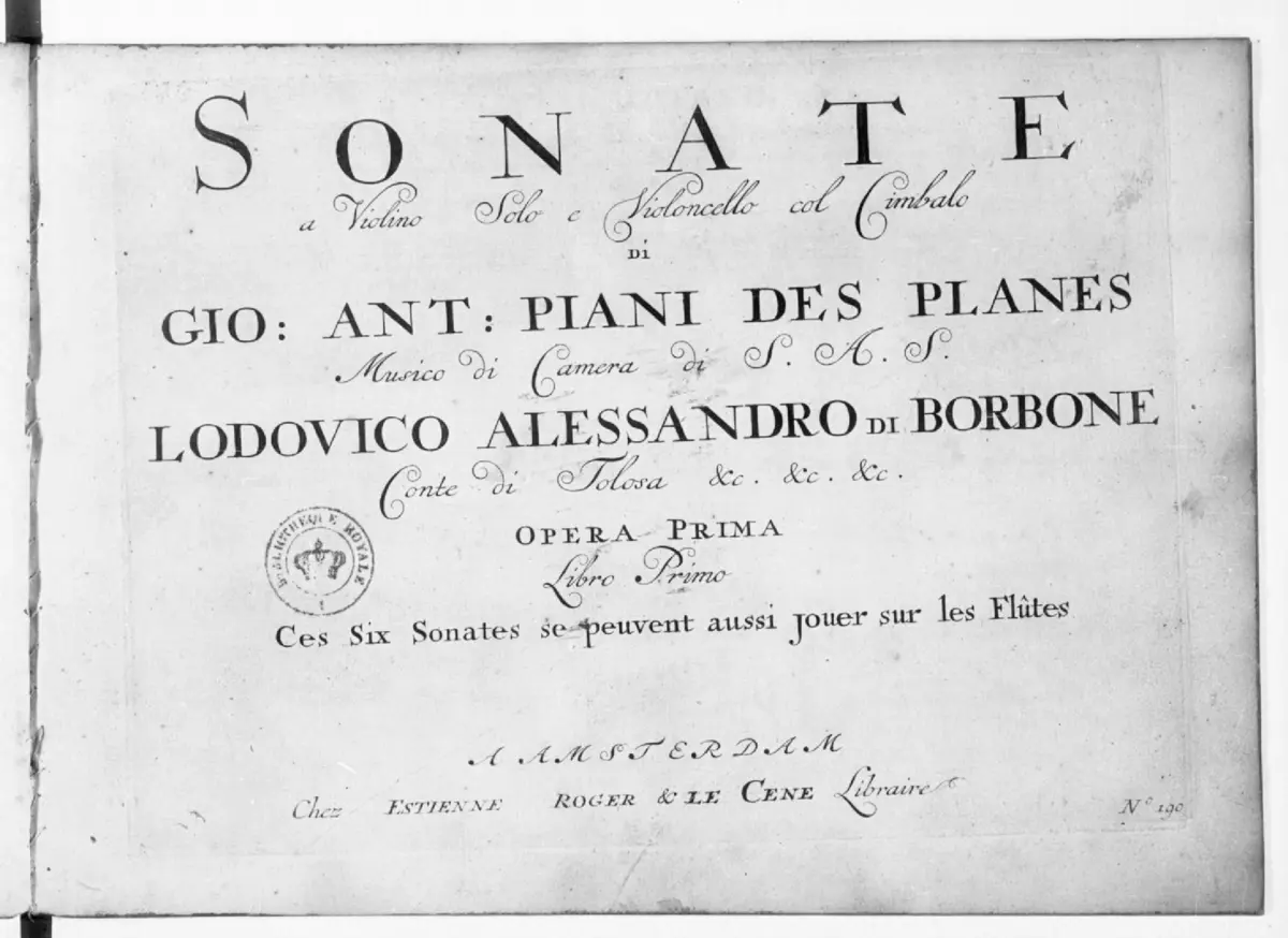 12 Violin Sonatas - Page 1