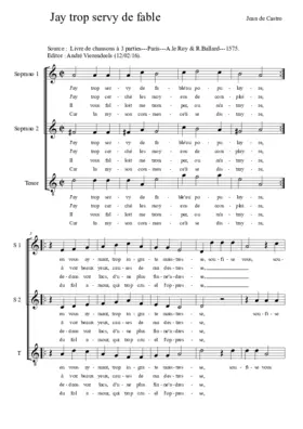 Jay trop servy de fable