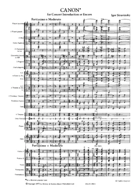 Canon on a Popular Russian Tune