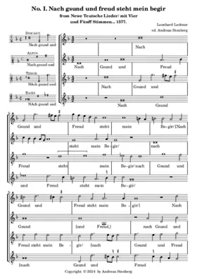 Nach Gsund und Freud steht mein Begier