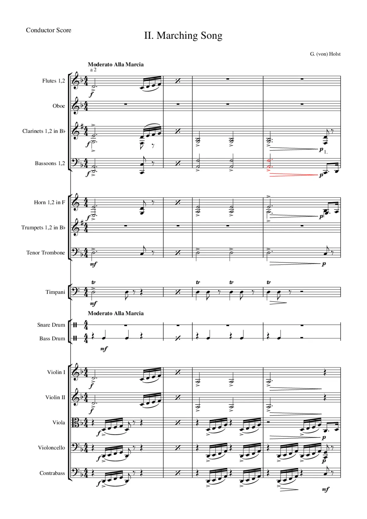 Two Songs without Words - Page 1