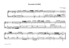 Toccatina in D minor