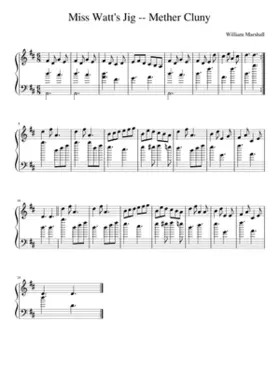 Miss Watt's Jig -- Mether Cluny