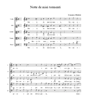 Notte de miei tormenti