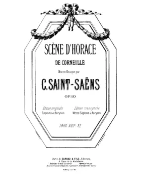 Scène d'Horace